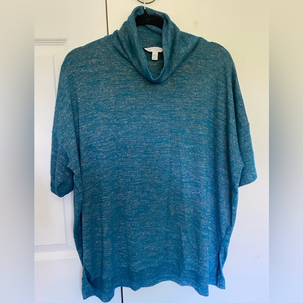 Time and Tru Turquoise Knit Top